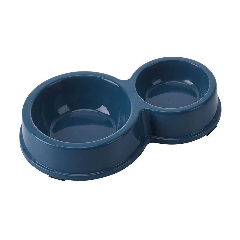 Dual-purpose Plastic Pet Bowl For Feeding And Watering Dog Bowl Cat