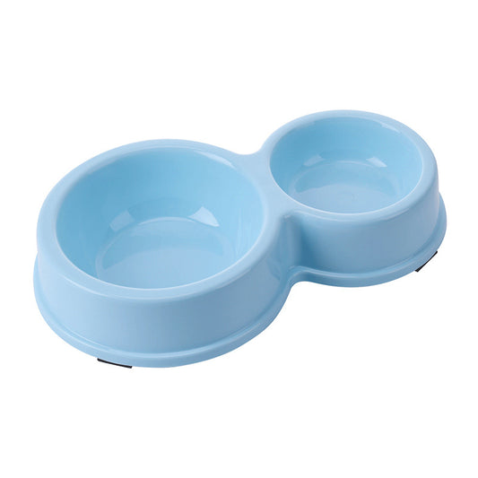 Dual-purpose Plastic Pet Bowl For Feeding And Watering Dog Bowl Cat