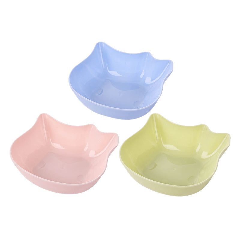 Cat Bowl Plastic Cat Food Bowl Pet Bowl Water Bowl Food Bowl - view 5