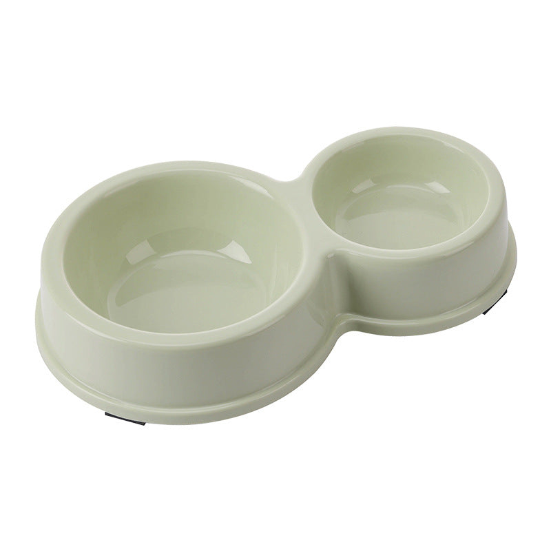 Dual-purpose Plastic Pet Bowl For Feeding And Watering Dog Bowl Cat