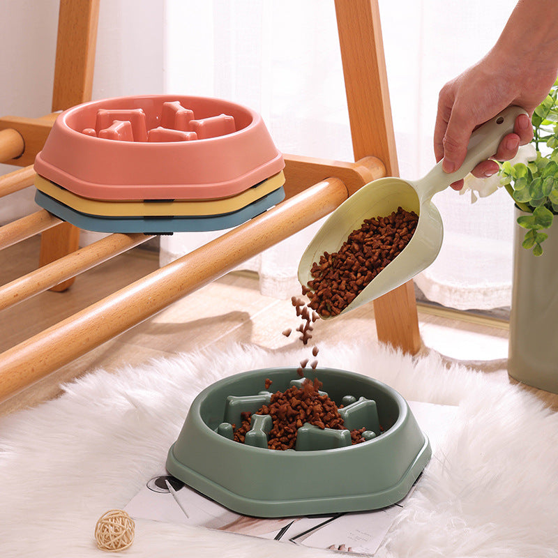Slow-feeding Bowl For Dogs Anti-choking Pet Bowl Non-slip And - view 3