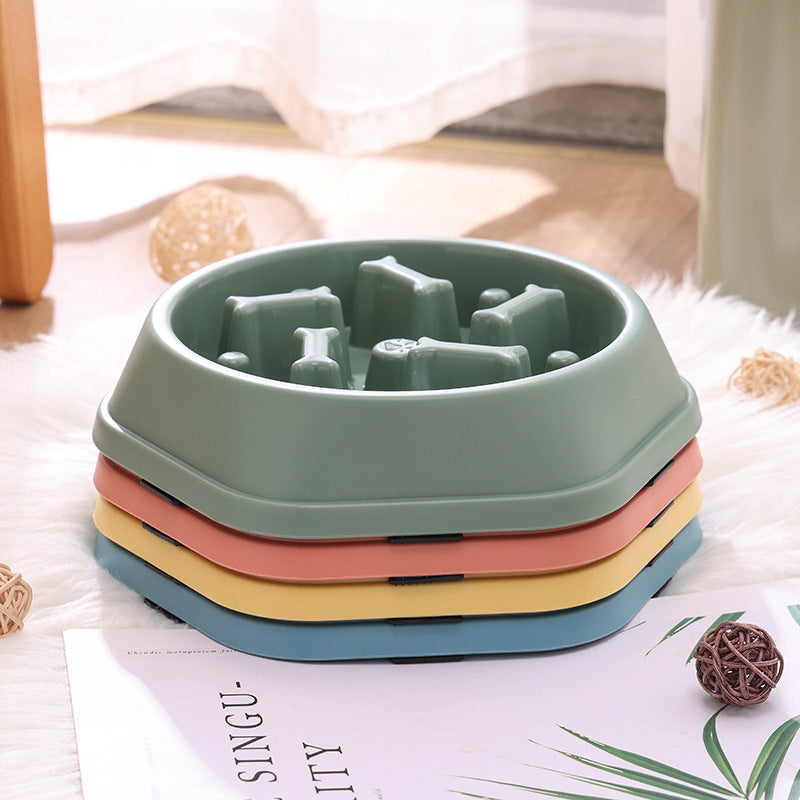 Slow-feeding Bowl For Dogs Anti-choking Pet Bowl Non-slip And - view 4