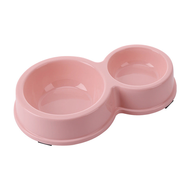 Dual-purpose Plastic Pet Bowl For Feeding And Watering Dog Bowl Cat