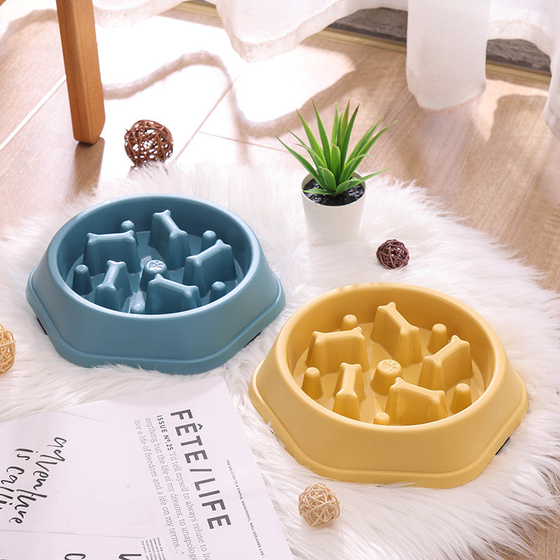 Slow-feeding Bowl For Dogs Anti-choking Pet Bowl Non-slip And - view 2