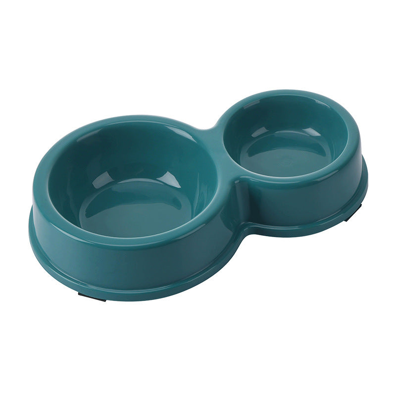 Dual-purpose Plastic Pet Bowl For Feeding And Watering Dog Bowl Cat